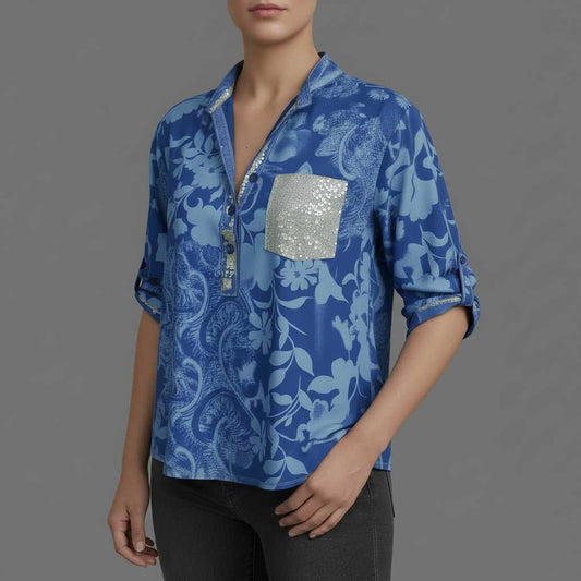 Elegant Women's Blouse | Long Sleeve Fashion Top