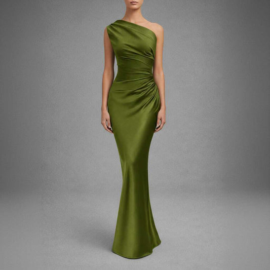 One-Shoulder Maxi Dress | Women's Formal Dress