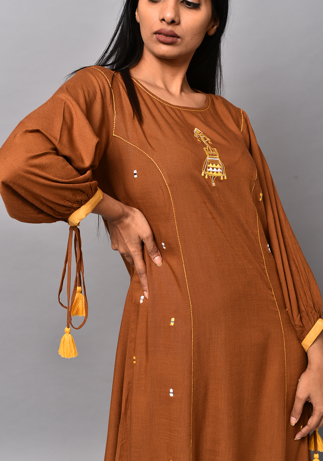 brown color Archives - Buy Designer Ethnic Wear for Women Online in India -  Idaho Clothing